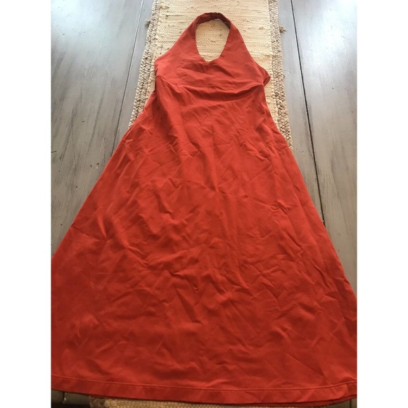 Patagonia Dresses & Skirts - Patagonia Orange Athleisure Halter Dress Sz S 2052050 Stretchy